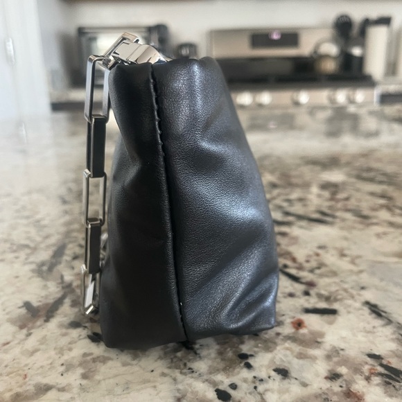 The Attico Mini Wynona Chain Leather Clutch - Picture 10 of 13